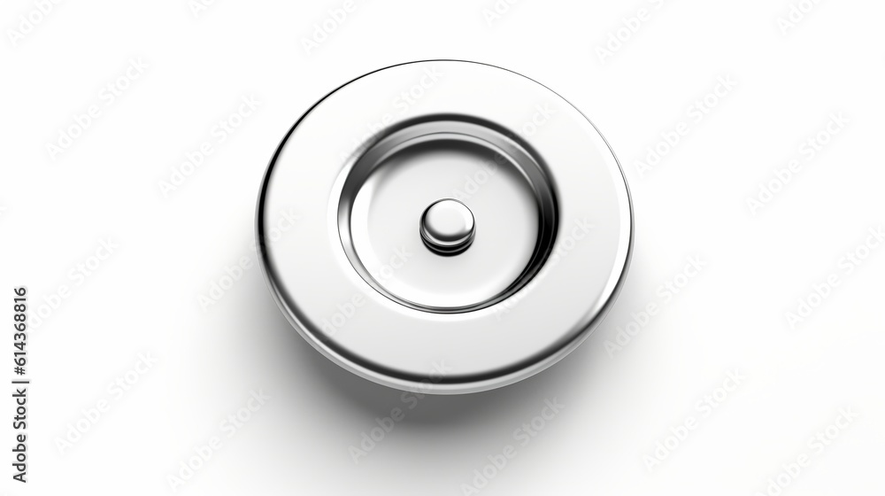 Aufkleber button empty button for banner design. circle abstract background. generative ai