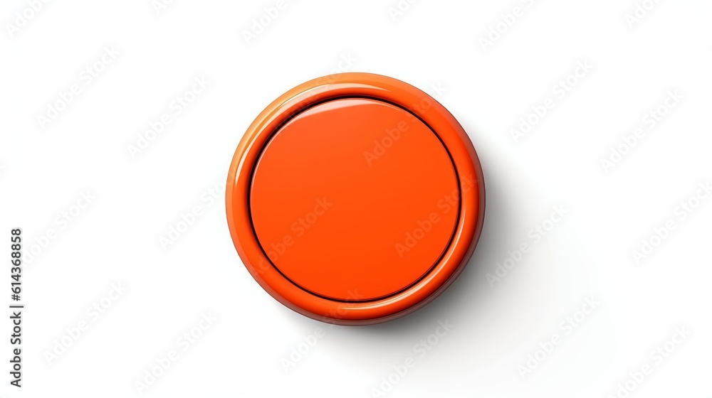 Aufkleber button empty button for banner design. circle abstract background. generative ai