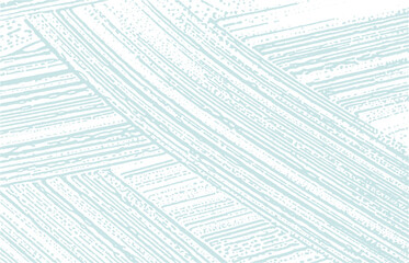 Grunge texture. Distress blue rough trace. Classy
