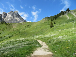Erholsames Bergwandern