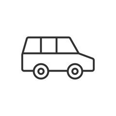 Travel Car Icon - Transport Vehicle Icon - Automobile Icon