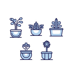 monstera indoor plants. plants icon illustration. nature decor icon illustration. flora element icon set illustration