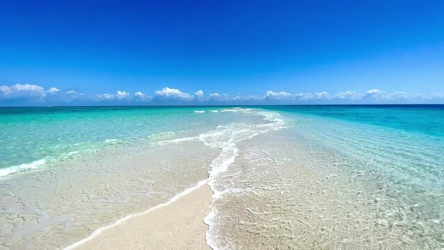 Sansibar Insel mit Sandbank