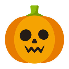 Halloween pumkin icon.