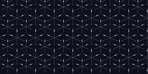 Vector beige color native aztec rhombus geometric shape seamless background. Ethnic, tribal, ikat, batik pattern design. Use for fabric, textile, interior decoration elements, upholstery, wrapping.