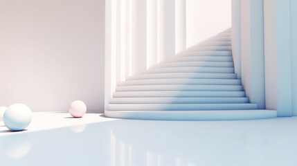 Background of product advertising display