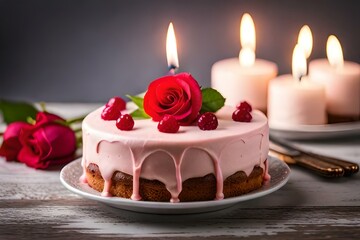 Obraz na płótnie Canvas beautifull cake design celrted for wedding and birthday 