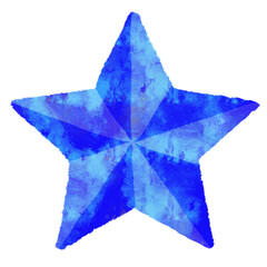 星　流れ星　水彩　手描き