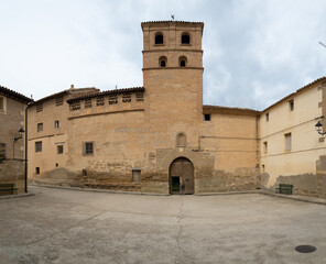 Fototapeta na wymiar Casbas Monastery in Huesca.huts of huesca