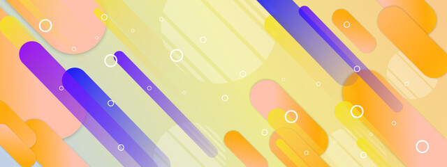 Vector modern business background with geometric shapes colorful colourful
