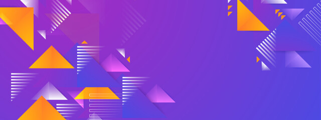 Vector colorful colourful flat geometric background abstract