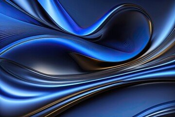 Blue Abstract Background Fabric Surface