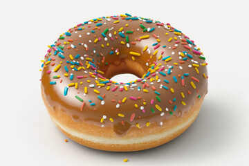 donut isolated on white background