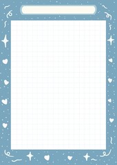 The cute sheet background sets a delightful and whimsical tone for your lecture. With its charming and playful design, featuring adorable illustrations and soft pastel colors.