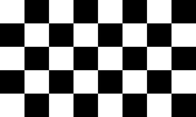 Chess board black with white stylish seamless pattern background