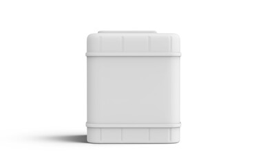 5 Gallon Container Square Tight Head Pail 3D Rendering