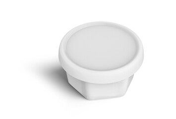 Spread Food Packaging Jar 3D-Rendering