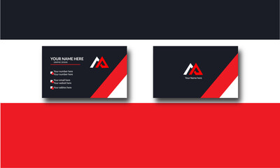 Business Card -Download on Adobe Stock template