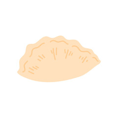 russian dish dumplings food illustration