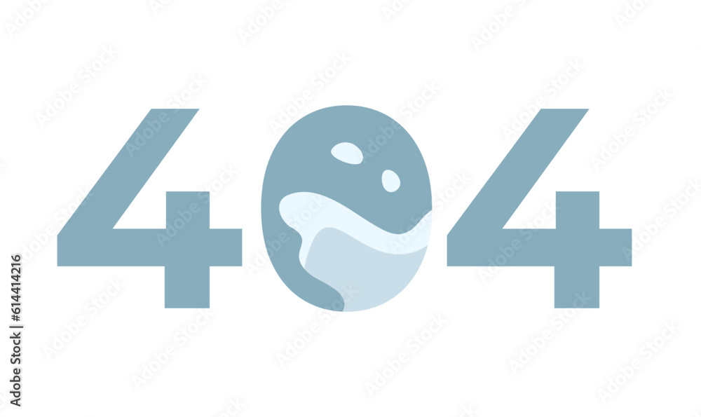 Poster waves splashing error 404 flash message. ocean splash. water sports. seaside resort. empty state ui 