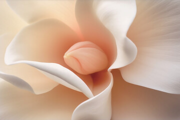 flower bud close-up, natural background