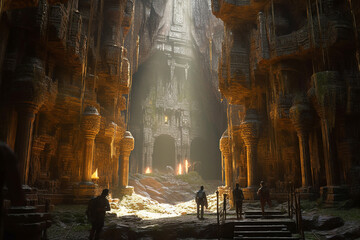 The lost city and the treasure hunter