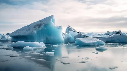 Zelfklevend Fotobehang iceberg © Nikola