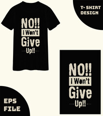 A new minimalist T-shirt Design