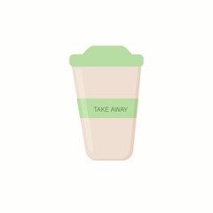 espresso coffee cup paper icon