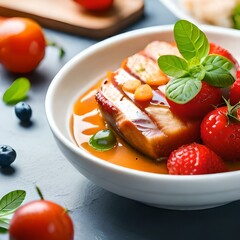 strawberries and cream