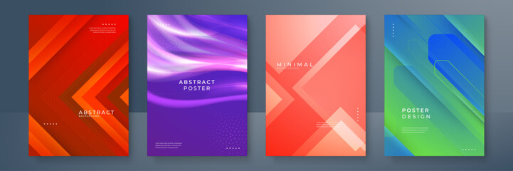 Abstract colorful colourful geometric line pattern background for business brochure cover design template