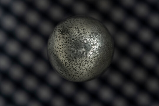 black and white sphere