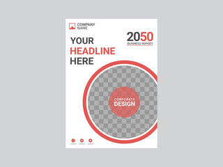 Creative corporate book cover design