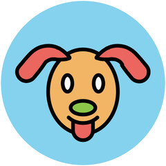 Animals Face Avatar Vector