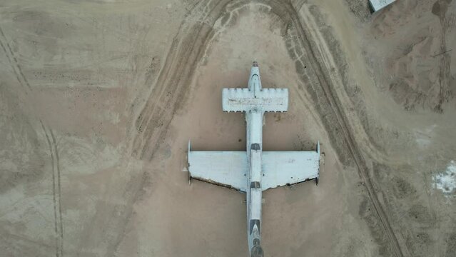 Caspian monster paroplane "Lun" in Dagestan, Derbent