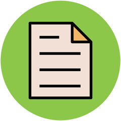 Business and Office Colored Vector