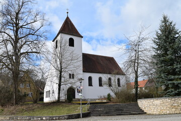 church in an ancient city