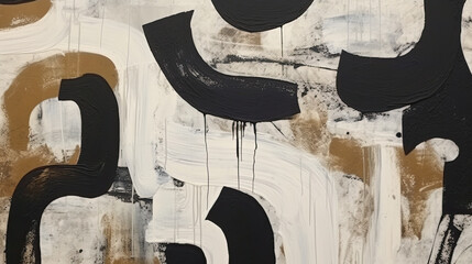 Neutral Wall Art, Beige Earth Colors, Abstract Art, Minimal Gallery, Bedroom Wall Art, Black Beige, , clean and cozy, Contemporary Oil Paintings, Minimalist Texture grey art, Generative Ai 