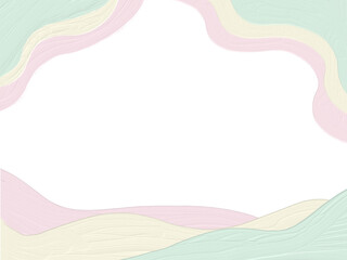 shading oil paint_pastel green yellow pink_png file 