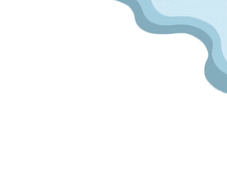 shading oil paint_right corner blue_png file 