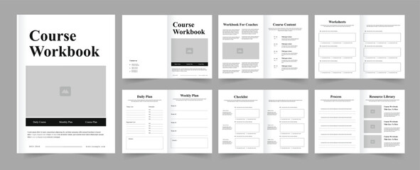 Course Workbook Layout Design