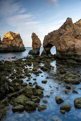 spectacular landscape near Lagos, Algarve, Portugal