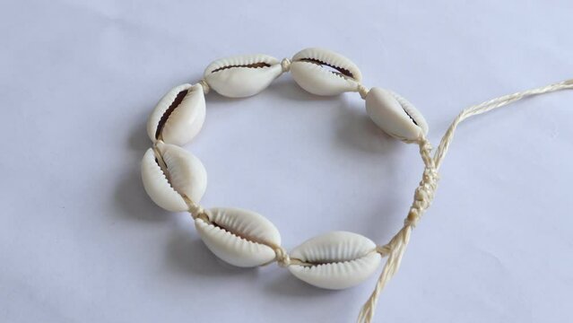 Cowrie Shell Bracelet, Beautiful Handmade Jewelry
