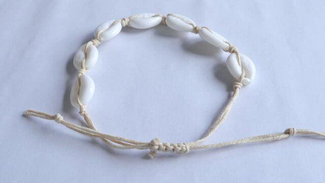 Cowrie Shell Bracelet, Beautiful Handmade Jewelry