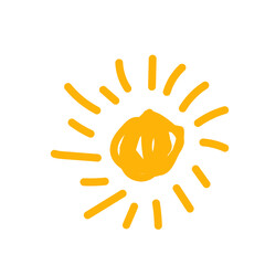 Fototapeta premium doodle, vector, sun, sketch, icon, graphic, illustration, sign, summer, drawing, sunlight, sunshine, symbol, cartoon, design, element, hand, abstract, art, light, sunny, drawn, cute, sunset, sunrise