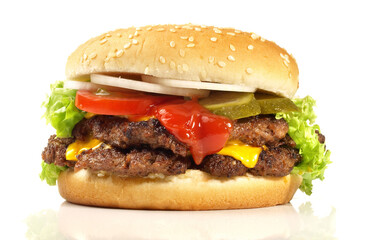 Double Hamburger - Fast Food