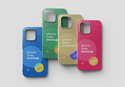 Phone Case Mockup for App UI and Mobile Design