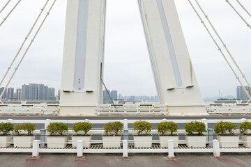 part of a bridge horizontal composition