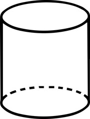 Cylinder geometric shapes