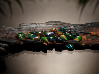 Natural Ethiopian Opal Loose Gemstones Lot